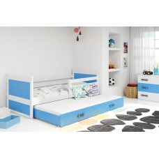 Gulta RICO 2 90x190, balts/zils